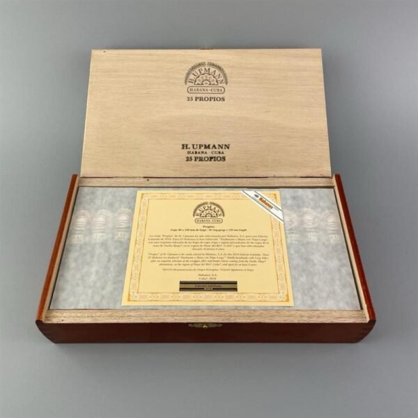 H. UPMANN PROPIOS EDICION LIMITADA 2018