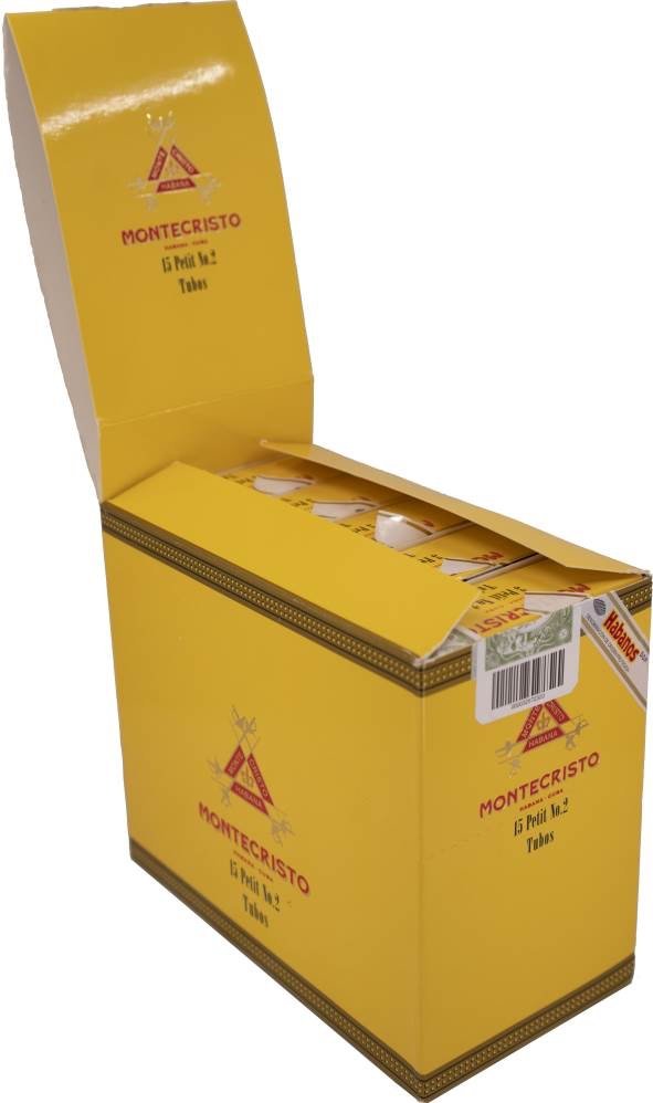 MONTECRISTO PETIT NO. 2 TUBOS