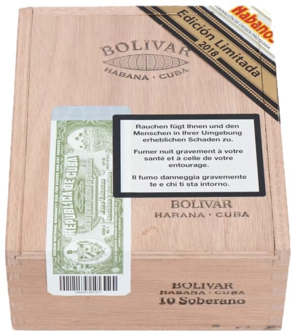 BOLIVAR SOBERANO EDICION LIMITADA 2018