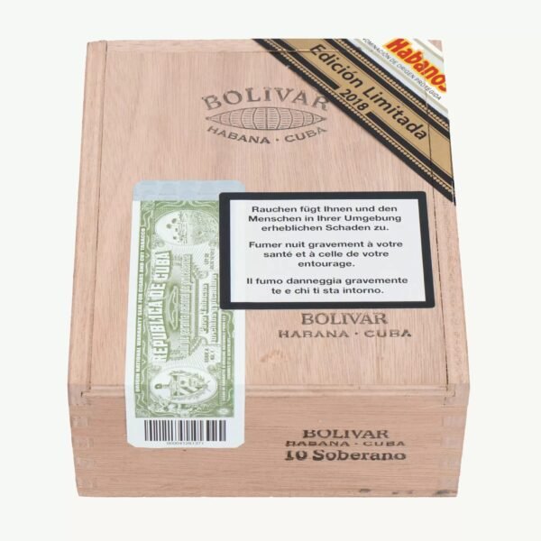 BOLIVAR SOBERANO EDICION LIMITADA 2018
